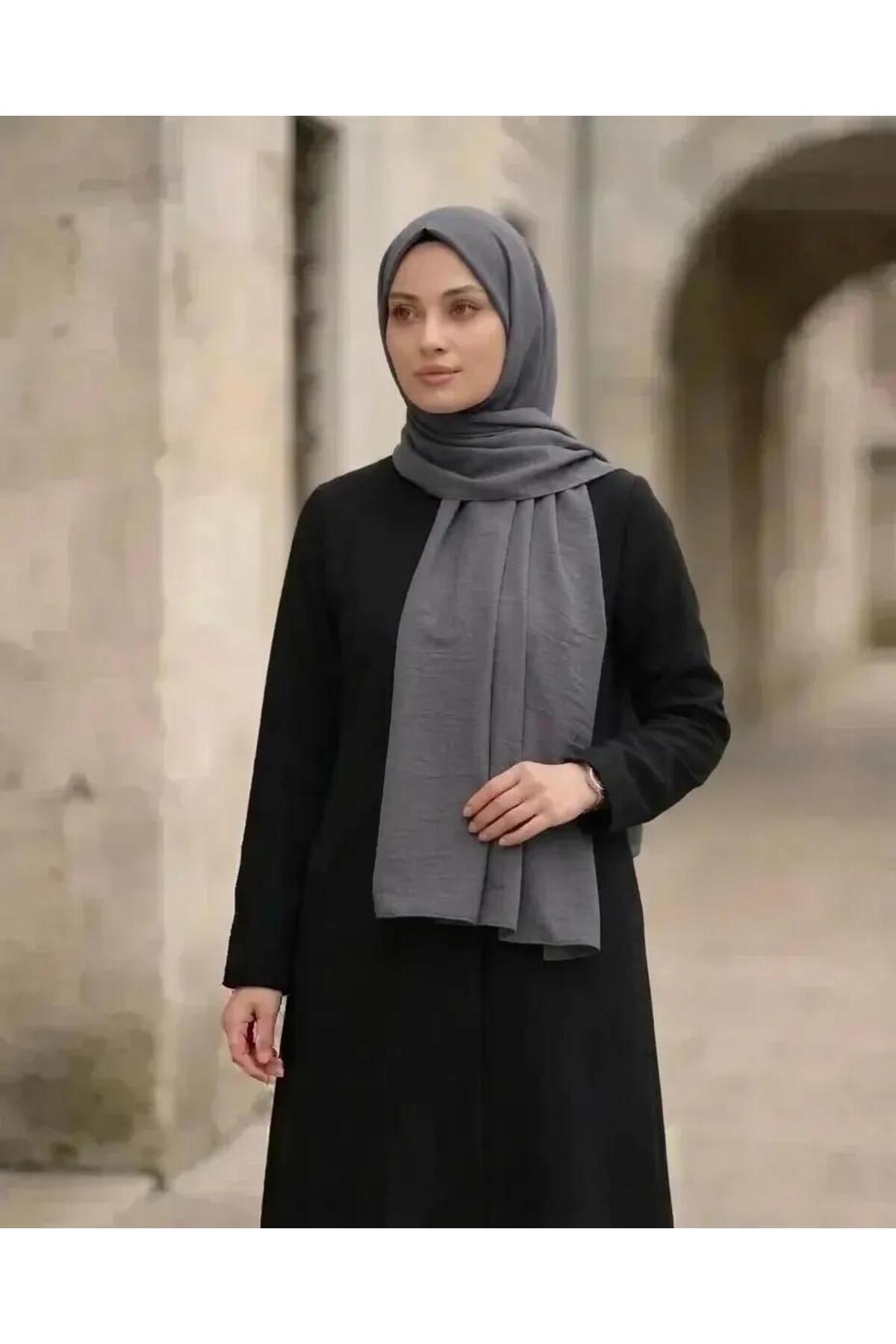 Vera Şal Desen Şal 75 x 185 - Antrasit